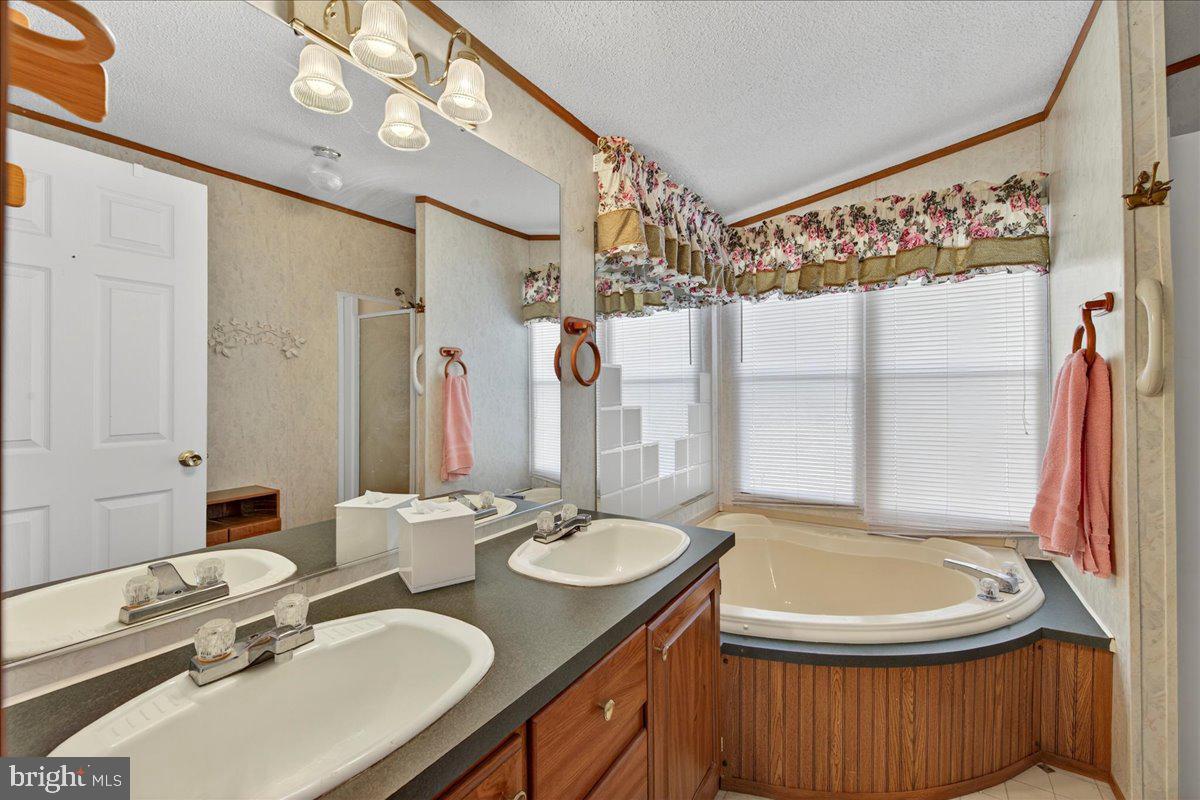 220 Chalklevel Road Louisa, VA 23093 - Photo 30 of 63 a bathroom with a sink double vanity and a mirror