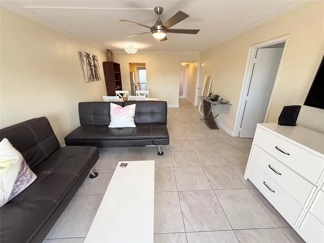 a plant in front of a building