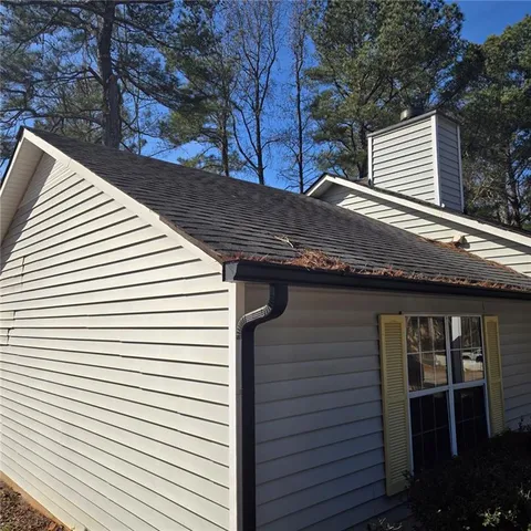 a front view of a house with balcony