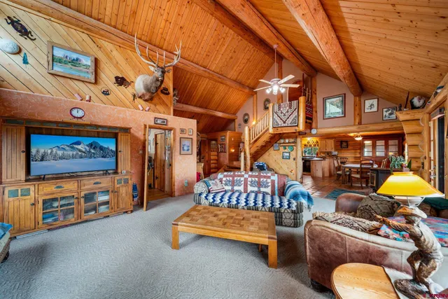 a outdoor space with patio furniture