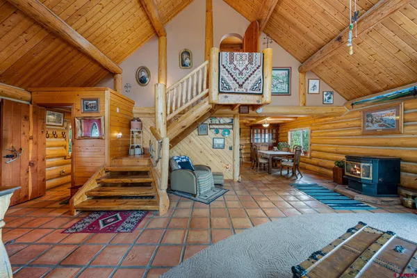 a view of outdoor seating