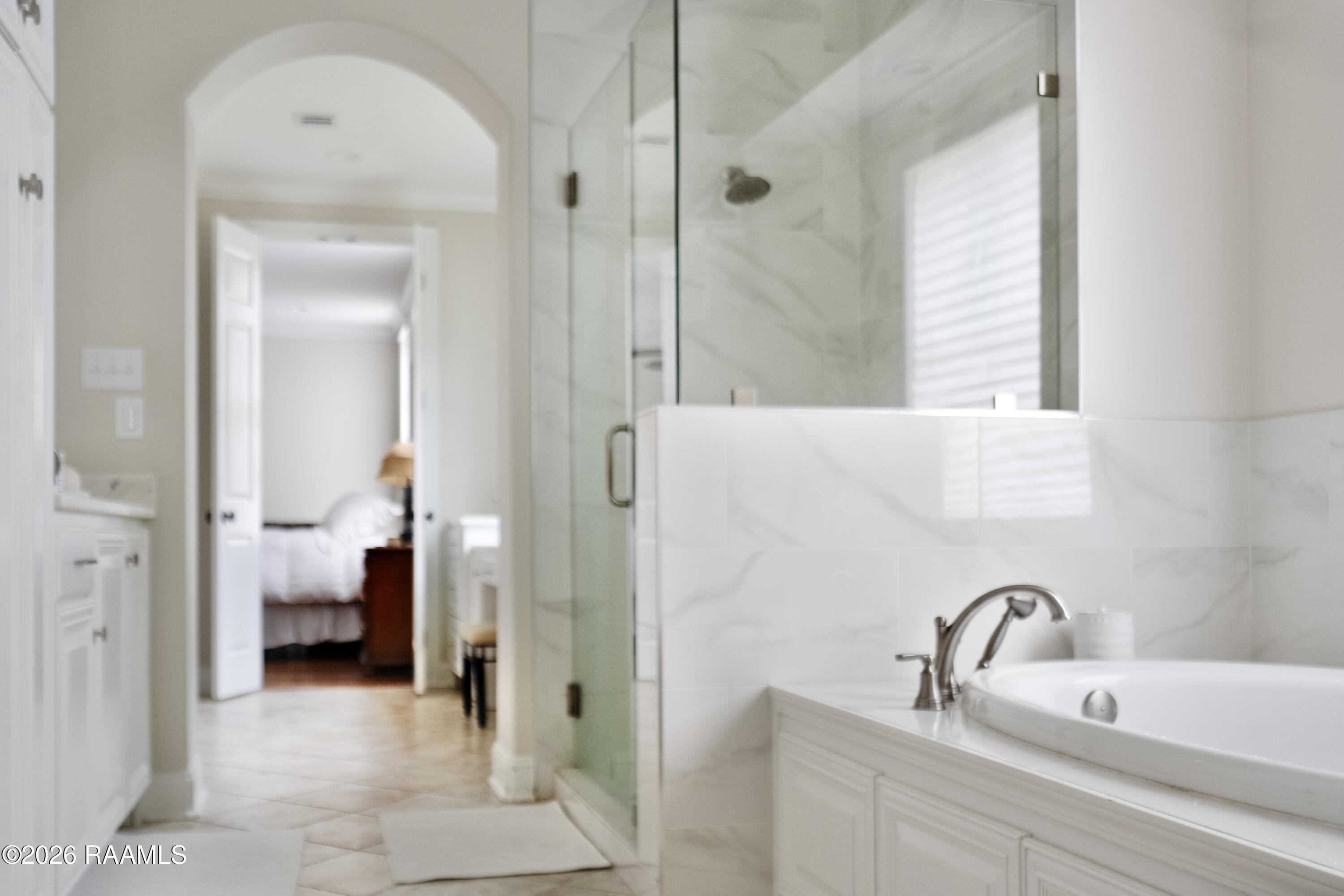 405 Harbor Road Youngsville, LA 70592 - Photo 12 of 18 Renovated Primary Bathroom