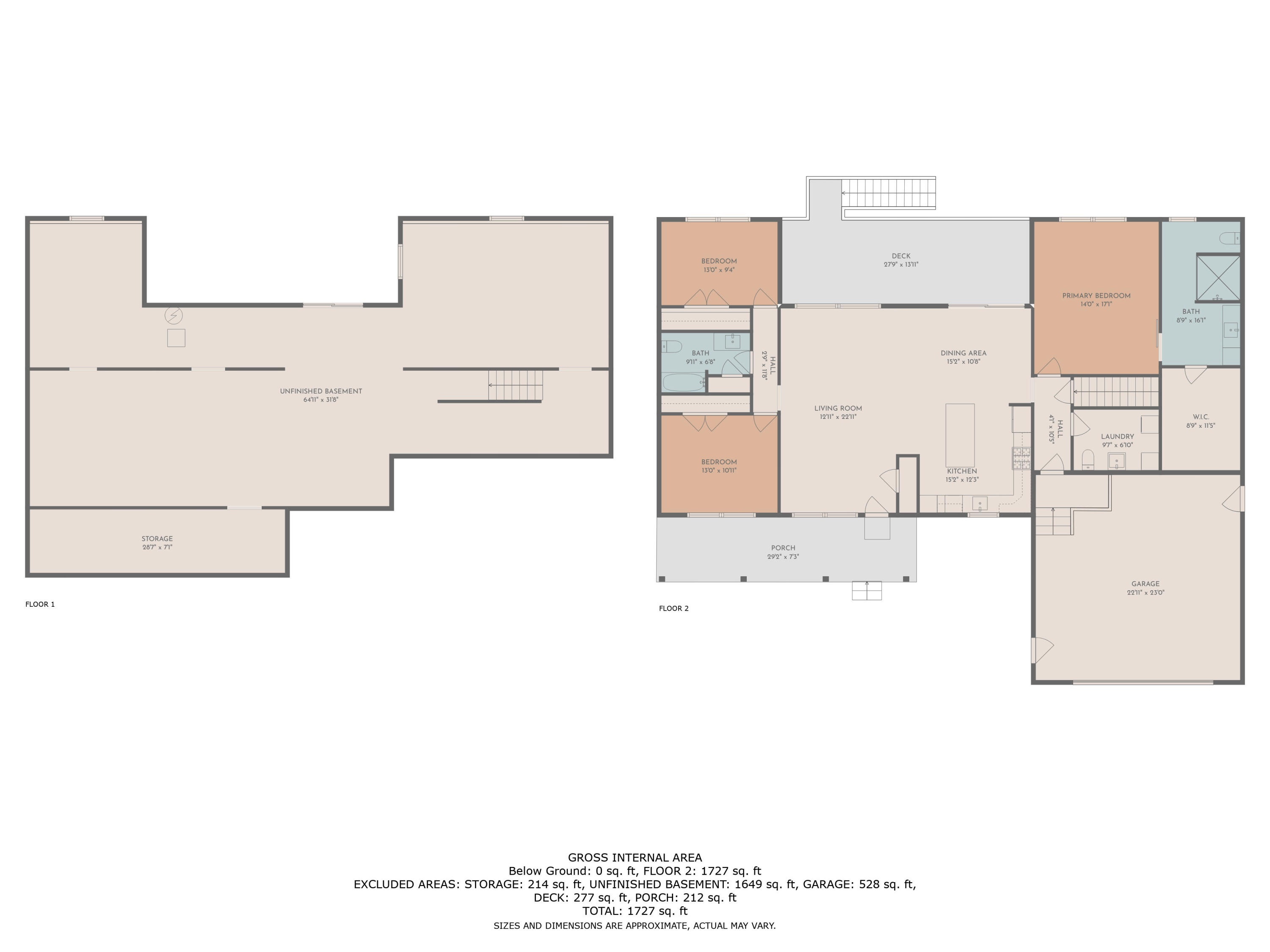 5765 Stringer Road Fruitport, MI 49415 - Photo 61 of 61 FP All Floor Plans