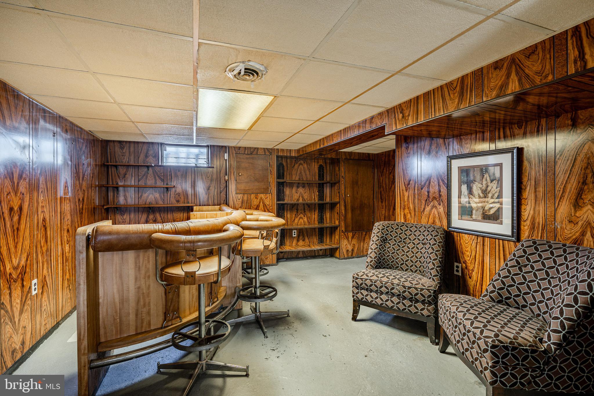 1920 Edwards Road Folcroft, PA 19032 - Photo 21 of 27 full finished basement with bar area
