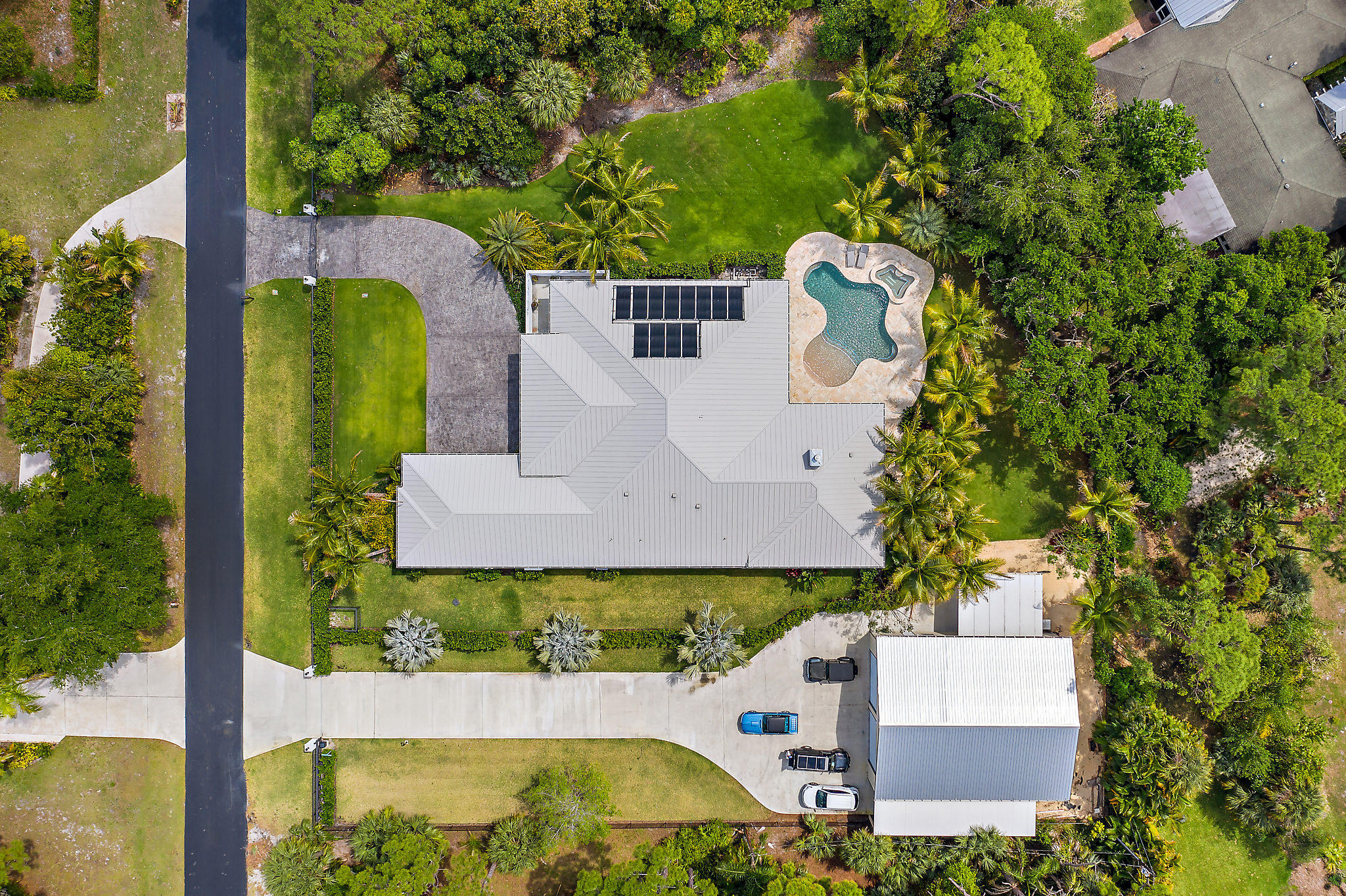 5342 Old Fort Jupiter Road Jupiter, FL 33458 - Photo 57 of 71 Overhead aerial view