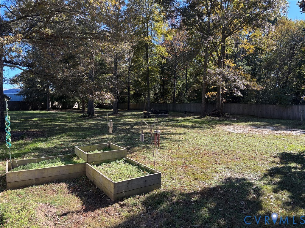 3766 Venter Road Richmond, VA 23227 - Photo 28 of 50 a view of a swimming pool with a patio and a yard
