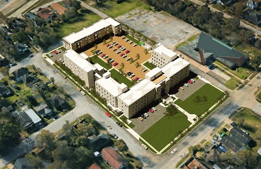 3918 Wayne Street Houston, TX 77026 - Photo 4 of 6 an aerial view of a house