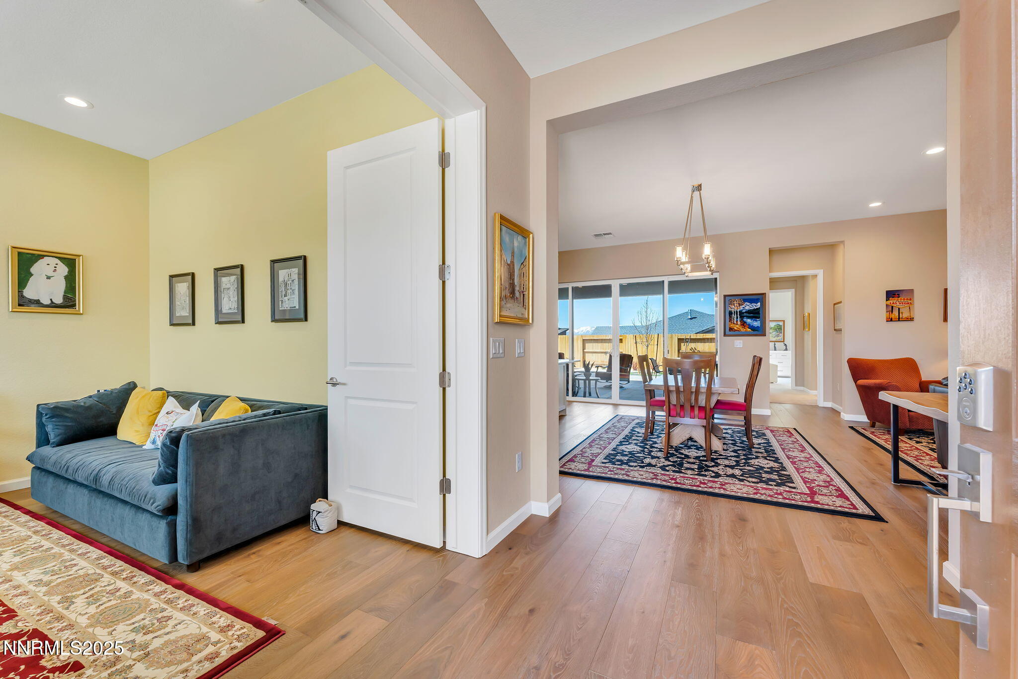 2121 Kate's Bridge Drive Reno, NV 89521 - Photo 2 of 35 a living room with furniture and wooden floor