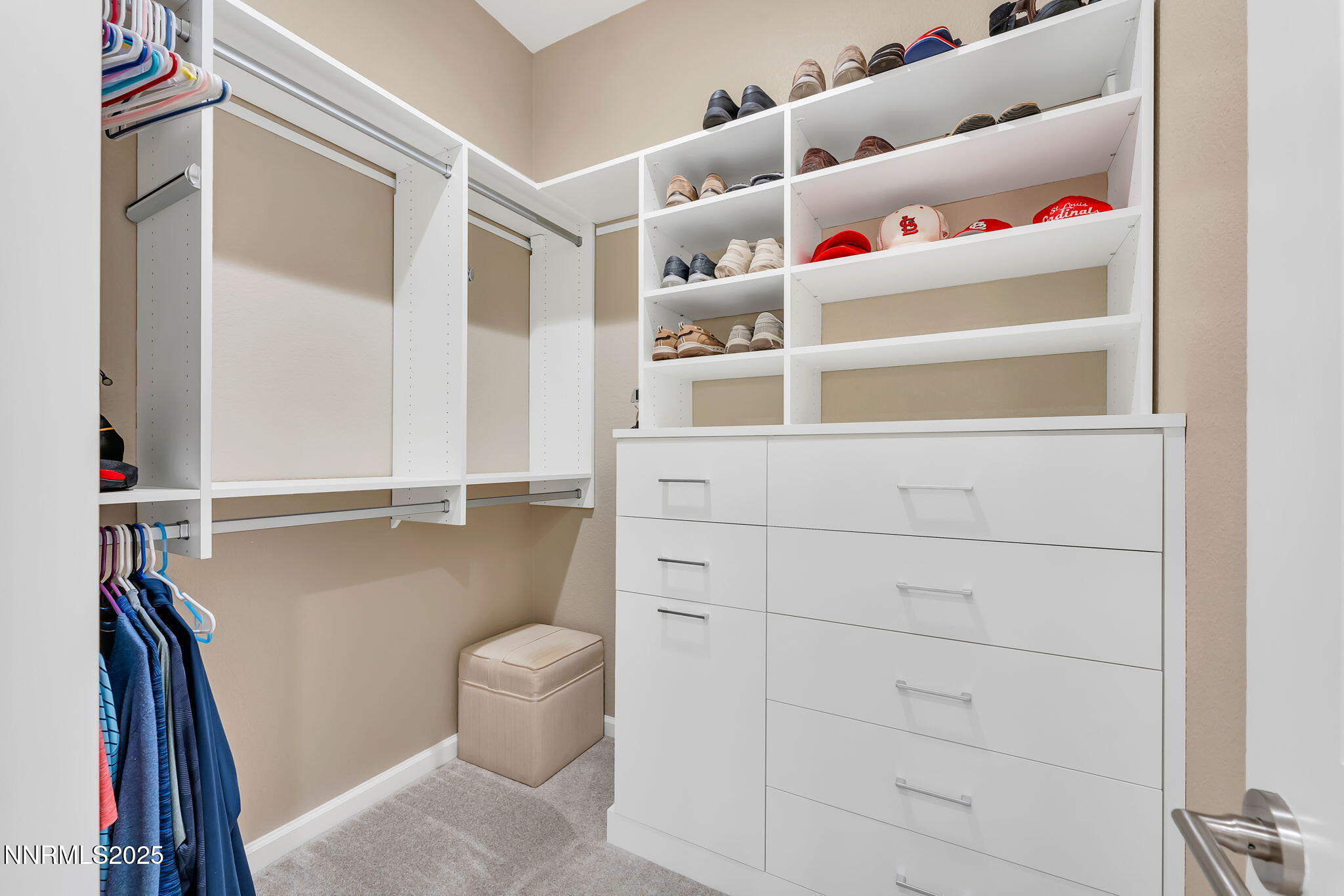2121 Kate's Bridge Drive Reno, NV 89521 - Photo 21 of 35 a view of walk in closet with clothes and shoes