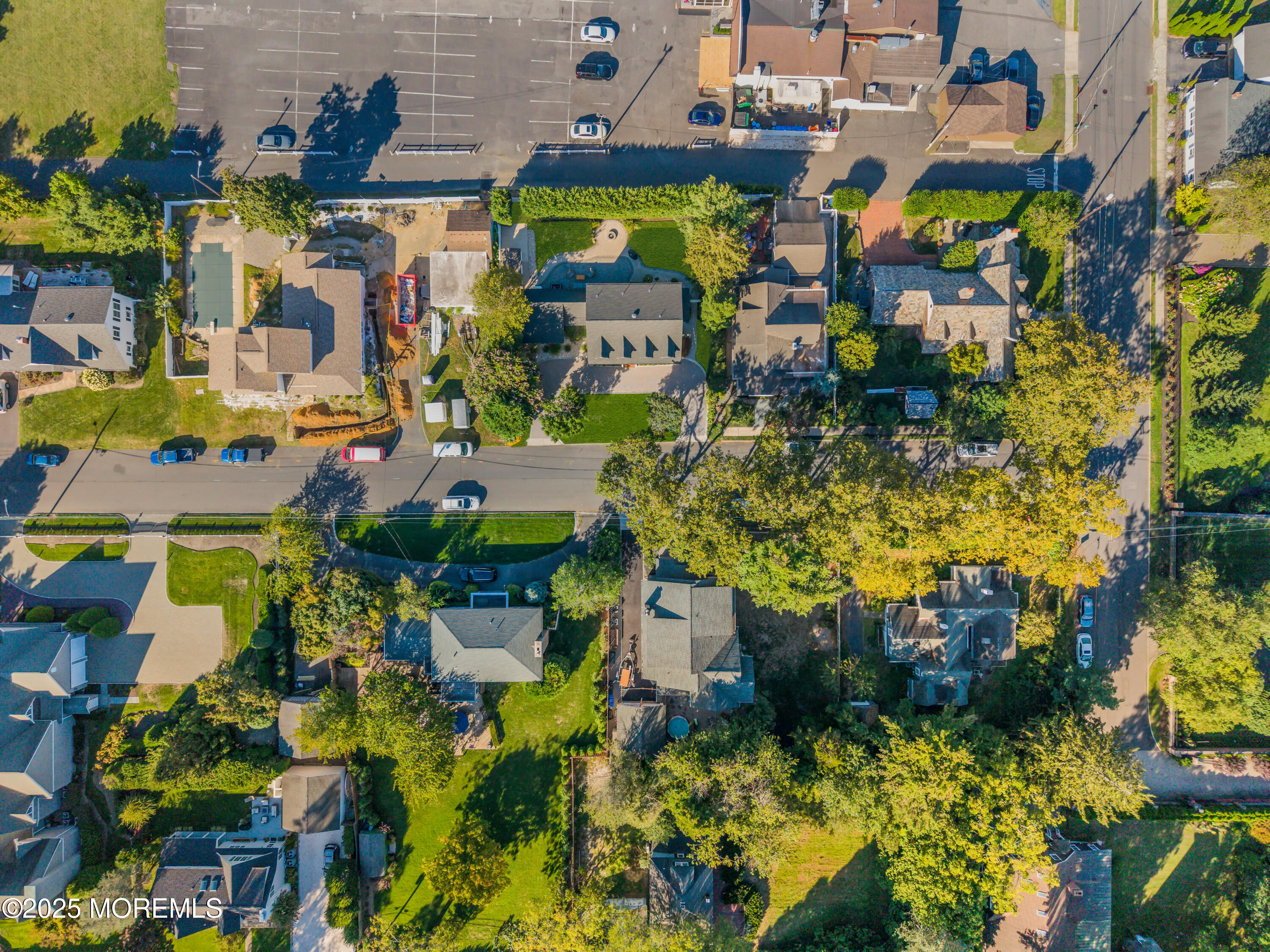 406 Brown Street Brielle, NJ 08730 - Photo 55 of 72 an aerial view of multiple houses with yard