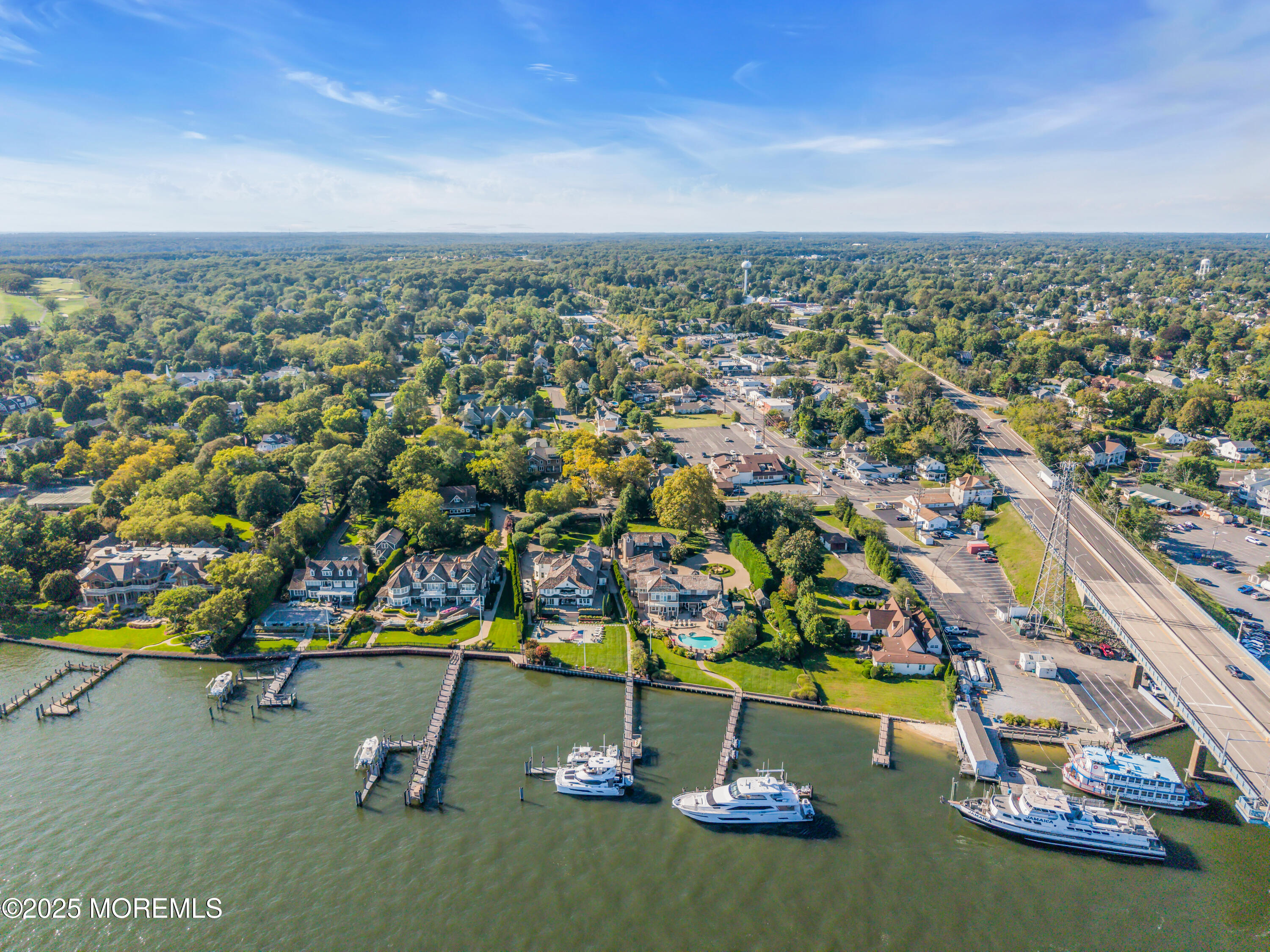 406 Brown Street Brielle, NJ 08730 - Photo 70 of 72 an aerial view of residential houses with outdoor space