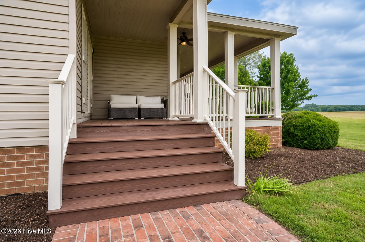 3295 Nobles Mill Pond Road Rocky Mount, NC 27801 - Photo 49 of 58 Front Porch - Side