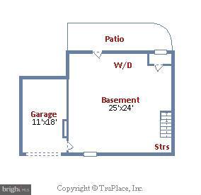 8411 Galveston Road Silver Spring, MD 20910 - Photo 23 of 23 Lower Level Floorplan