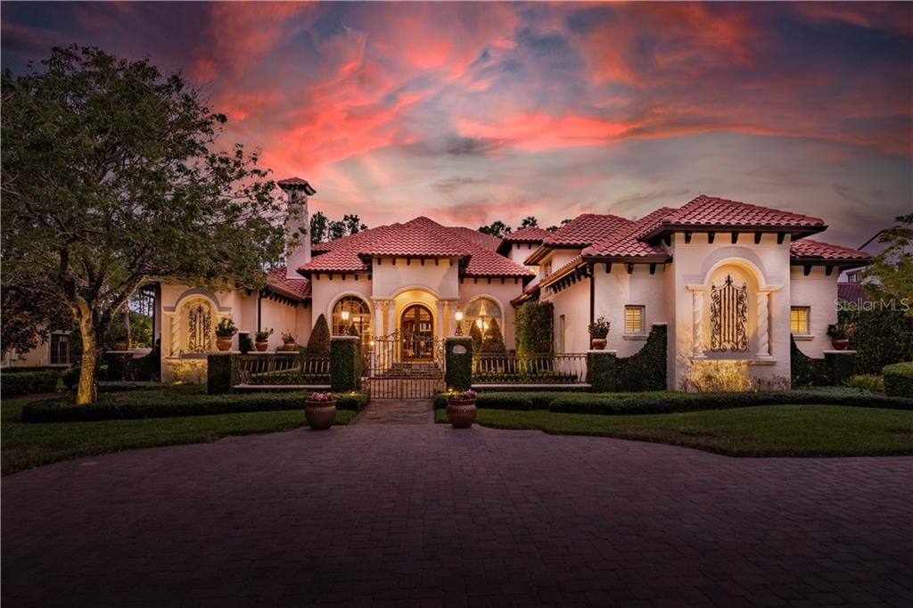 front view of house with a yard