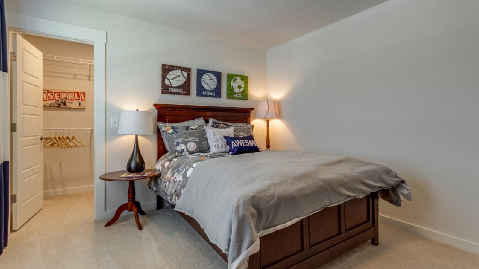 206 Goldfinch Rd Mount Mount Juliet, TN 37122 - Photo 15 of 15 a bedroom with a bed and a table in it