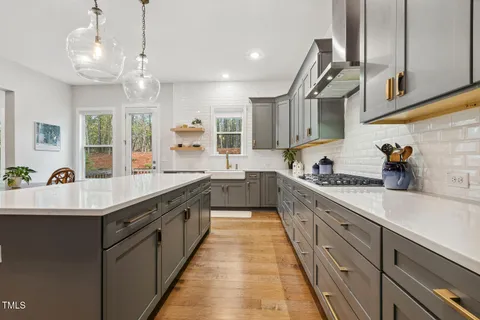 a workspace with furniture and window