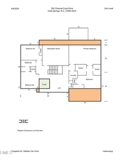 $850,000 | 304 Channel Cove Drive, Holly Springs, NC 27562