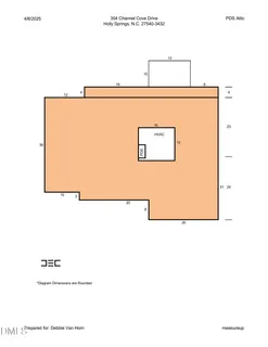 $850,000 | 304 Channel Cove Drive, Holly Springs, NC 27562