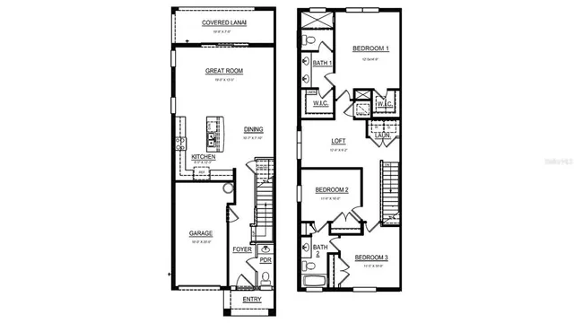 a picture of a floor plan