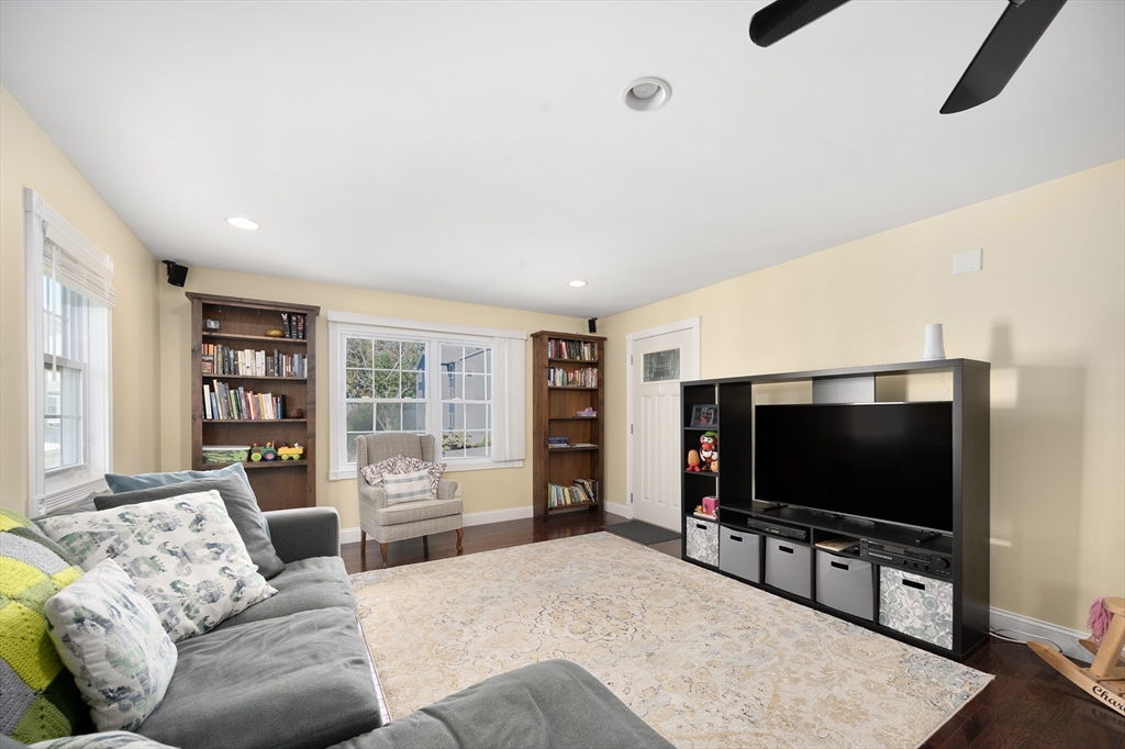 267 Lincoln Avenue Fall River, MA 02720 - Photo 24 of 41 a living room with furniture and a flat screen tv