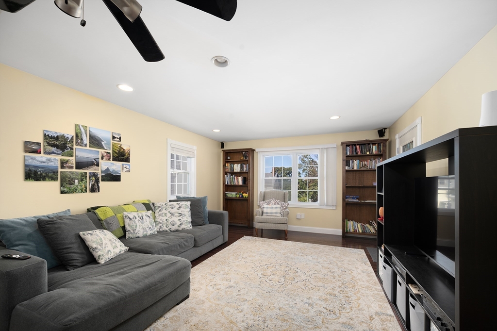 267 Lincoln Avenue Fall River, MA 02720 - Photo 25 of 41 a living room with furniture and a flat screen tv