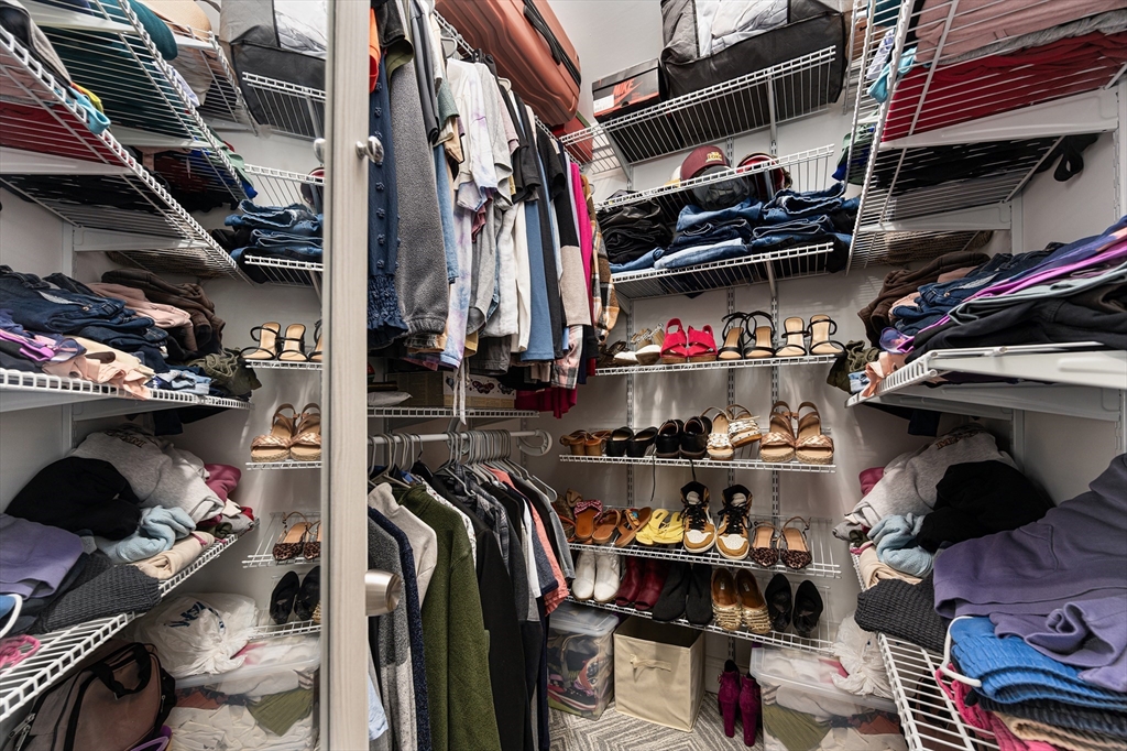 267 Lincoln Avenue Fall River, MA 02720 - Photo 28 of 41 a view of walk in closet with clothes and shoes