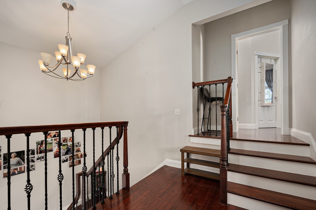 267 Lincoln Avenue Fall River, MA 02720 - Photo 33 of 41 a view of entryway with wooden floor and stairs