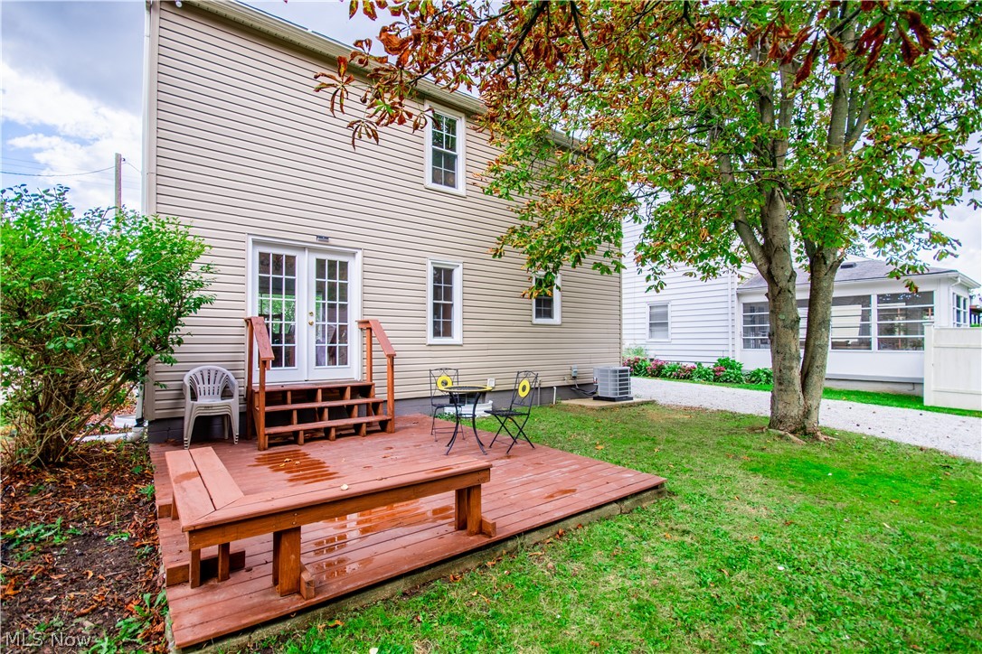 1609 Fairfax Road Akron, OH 44313 - Photo 32 of 35 A nice finished deck to grill out on or relax by.