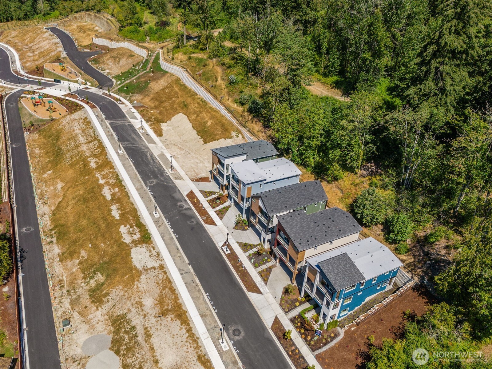 4249 Aberdeen Way Northeast Renton, WA 98056 - Photo 7 of 38 an aerial view of a house