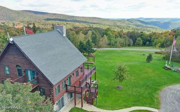 9 Moores Road Florida, MA 01247 - Photo 5 of 36 Drone Pic 2