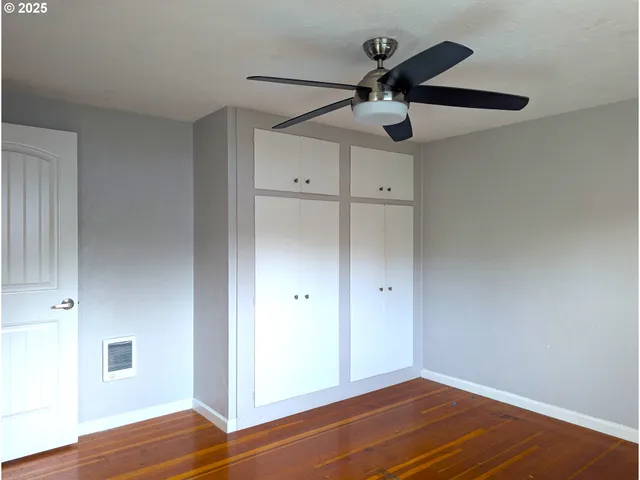 wooden floor in an empty room