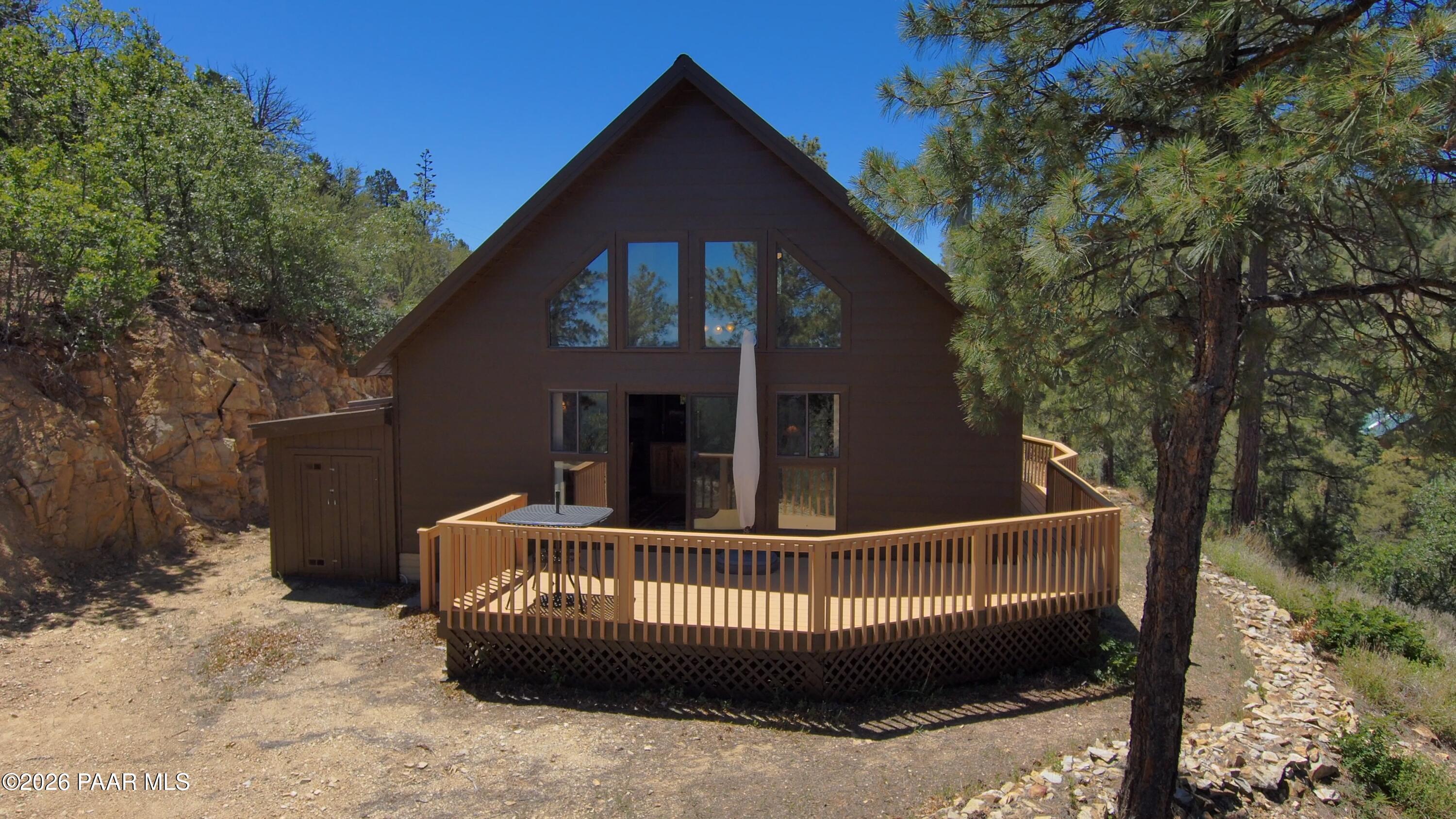 7251 South Big Bug Mesa Road Mayer, AZ 86333 - Photo 45 of 55 a view of balcony with furniture