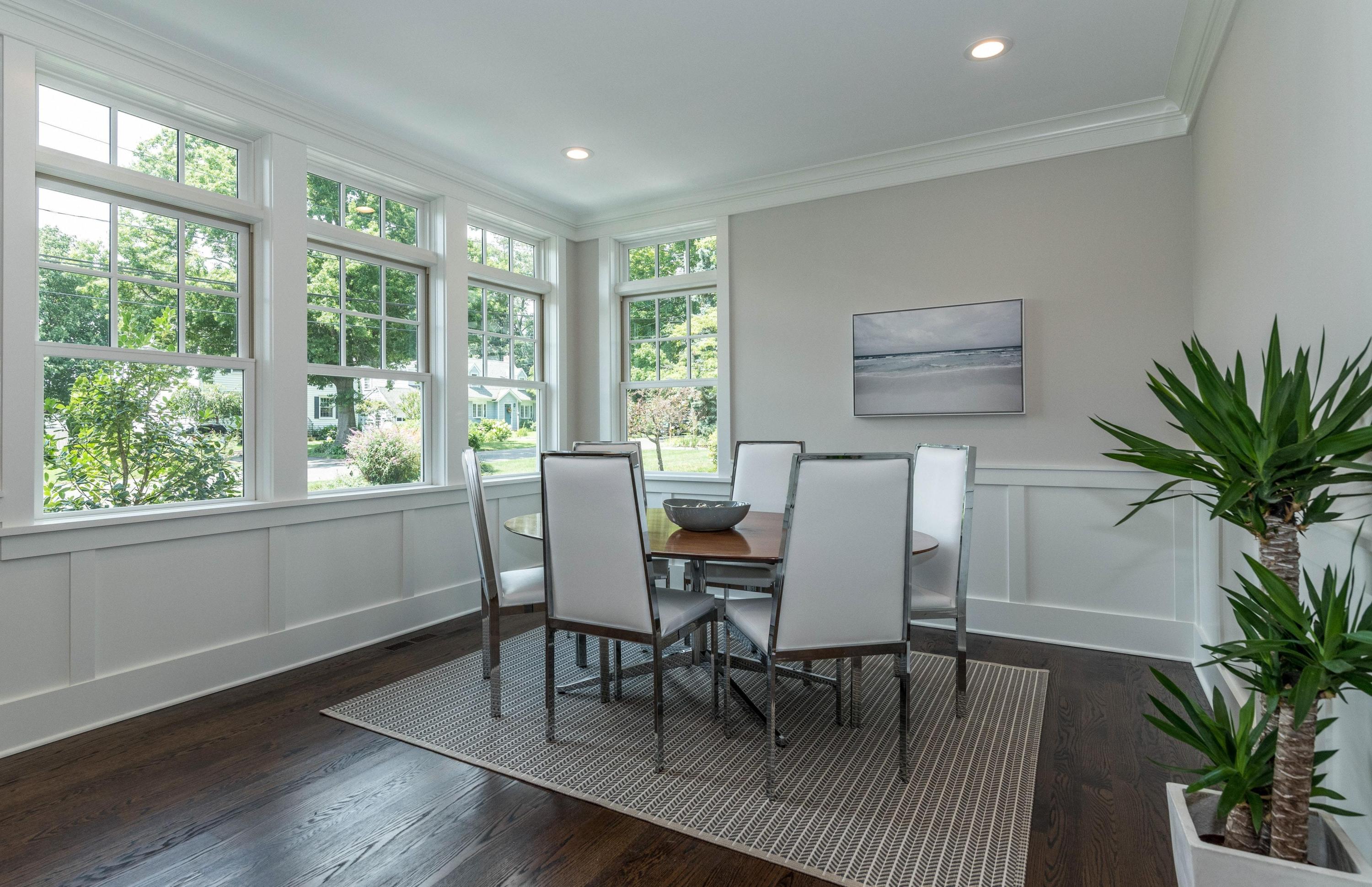 37 Ridgeley Street Darien, CT 06820 - Photo 9 of 24 a view of a dining room with furniture window and wooden floor