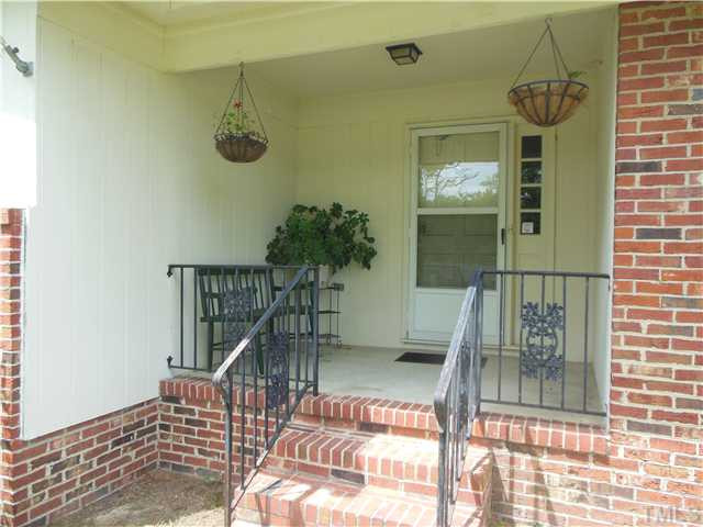 Covered front porch