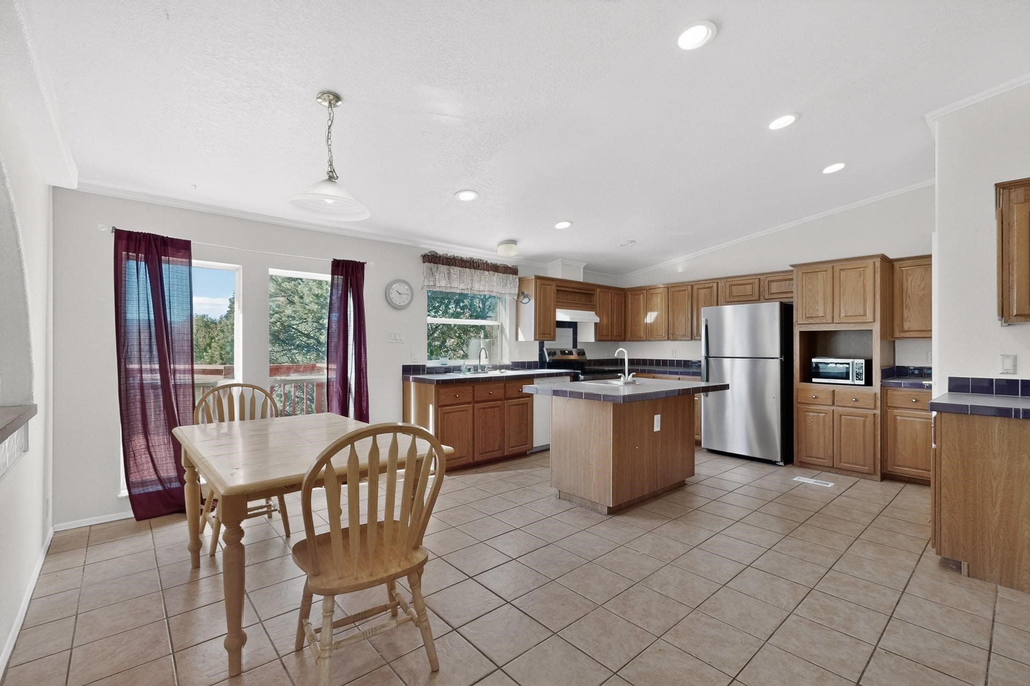 103 Hidden Valley Ranch Road Ilfeld, NM 87538 - Photo 12 of 49 Full view of kitchen