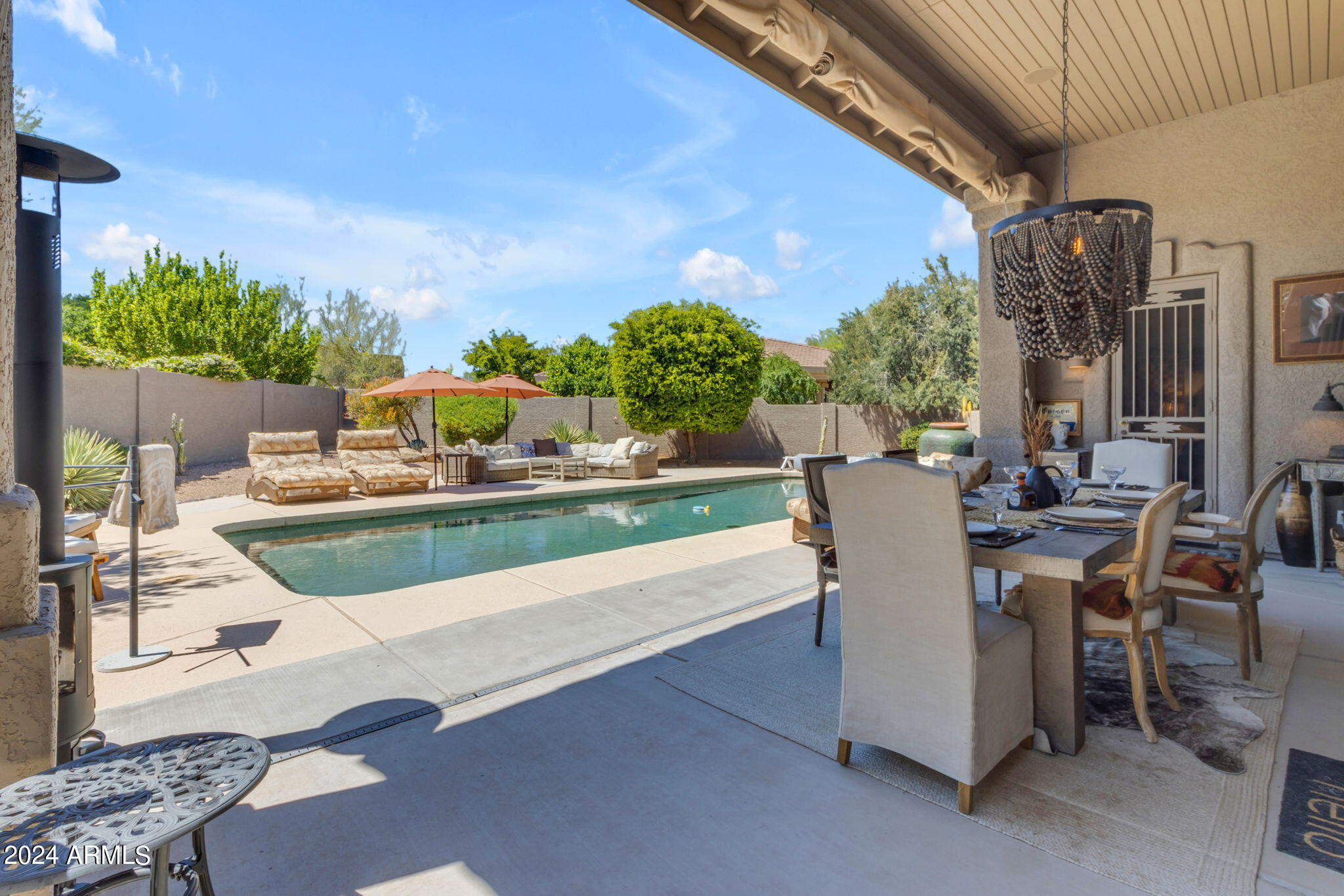 18612 East Adobe Circle Rio Verde, AZ 85263 - Photo 46 of 53 Backyard dining