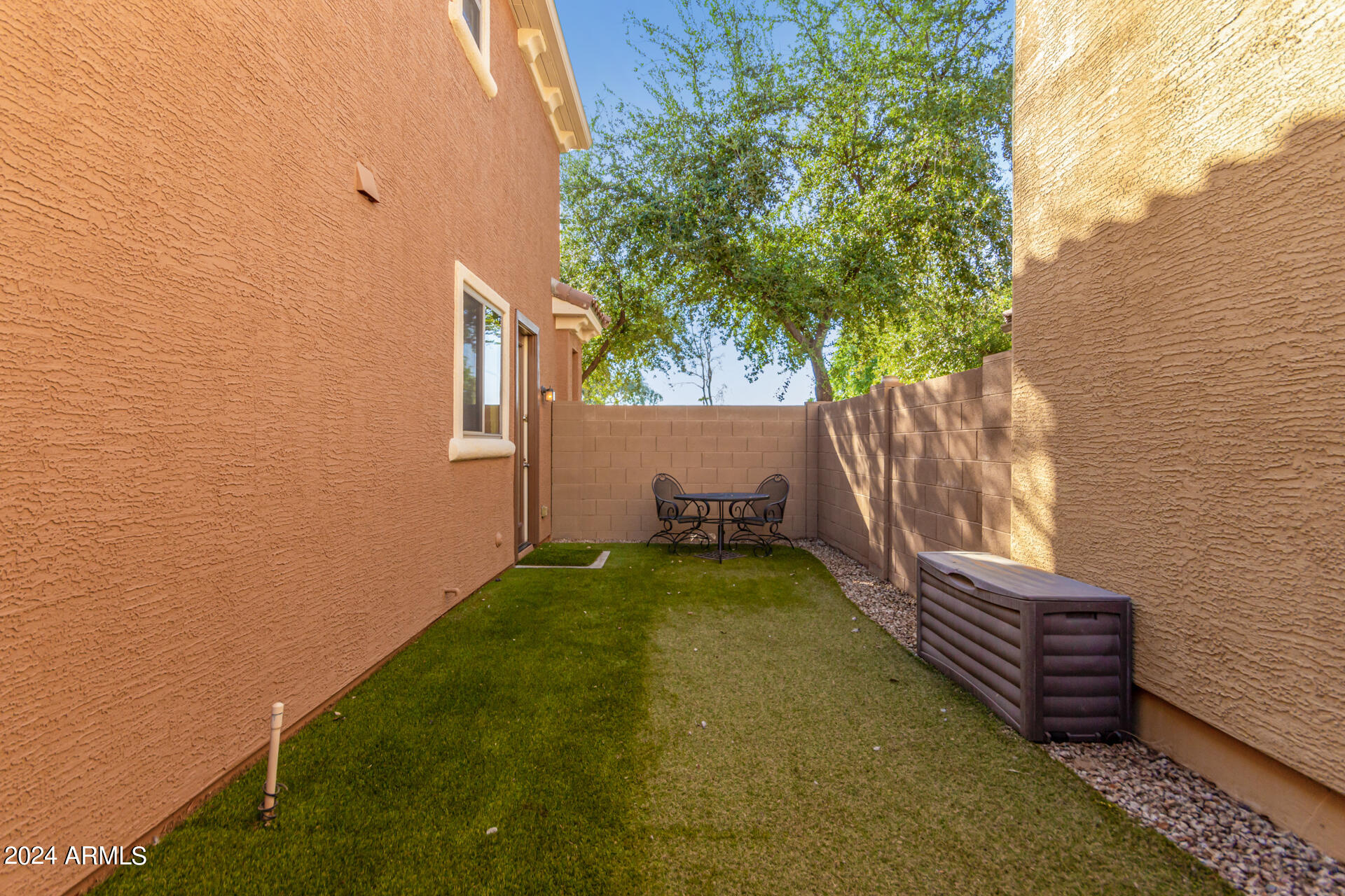 451 South Hawes Road, Unit 68 Mesa, AZ 85208 - Photo 20 of 30 North Facing Turfed Side Yard