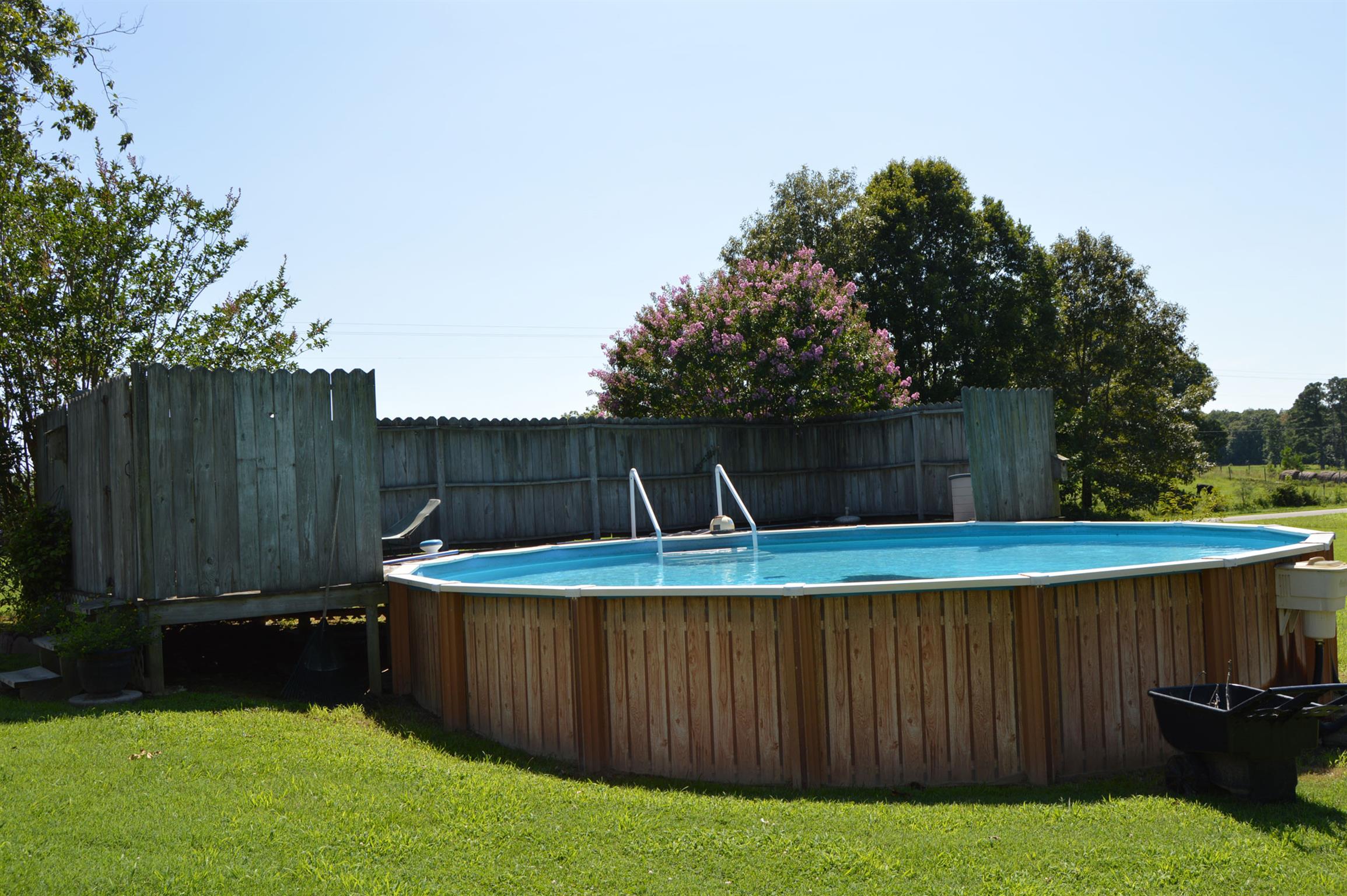 1434 Old Stewart Road Tennessee Ridge, TN 37178 - Photo 16 of 21 a view of outdoor space with swimming pool and furniture