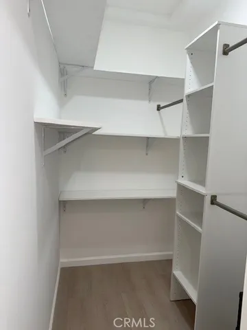 a potted plant sitting in front of a door