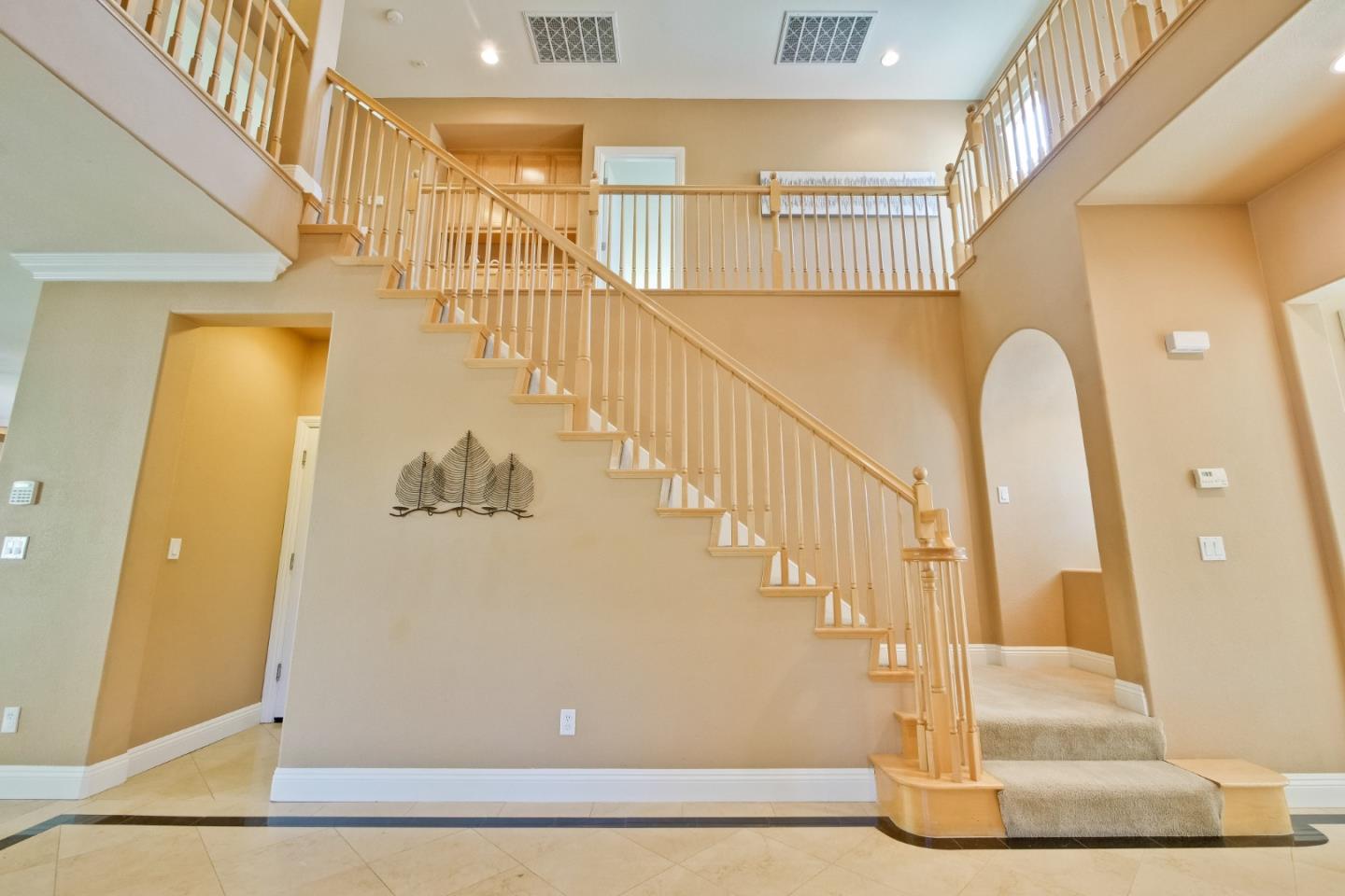 801 Pipers Brook Court San Ramon, CA 94582 - Photo 7 of 78 a view of entryway and hall with wooden floor