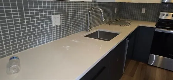 a close up of a sink