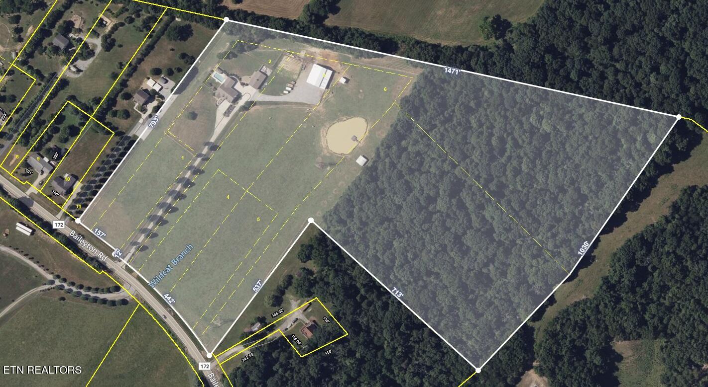 5190 Baileyton Road Greeneville, TN 37745 - Photo 58 of 58 Aerial Tax View