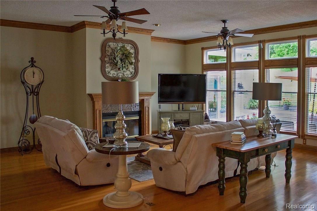 8096 Chilson Road Pinckney, MI 48169 - Photo 11 of 46 Living Room with Pool View