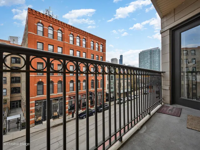 a view of a city that has tall buildings