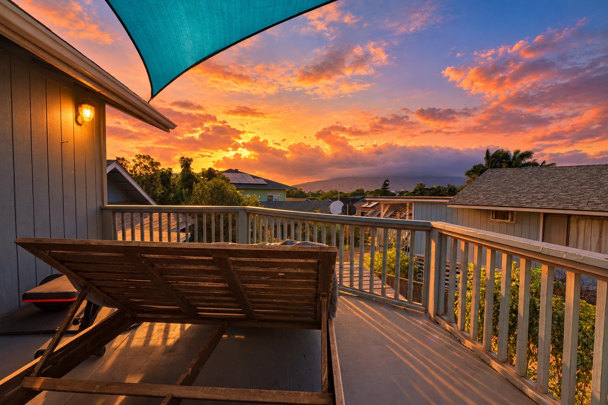 141 Ohukai Road Kihei, HI 96753 - Photo 14 of 47 Sunset enhanced