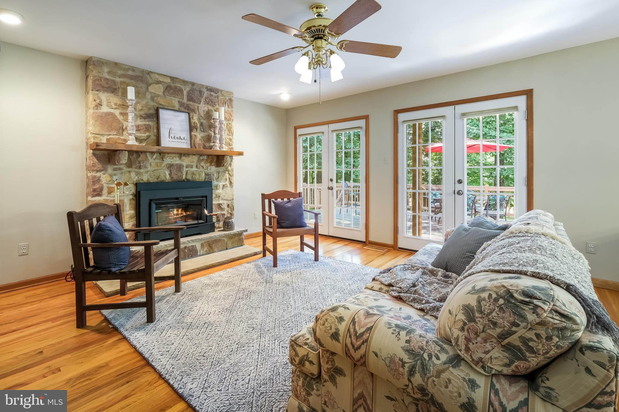2292 Sand Trap Road Jamison, PA 18929 - Photo 6 of 35 Beautiful Stone Fireplace