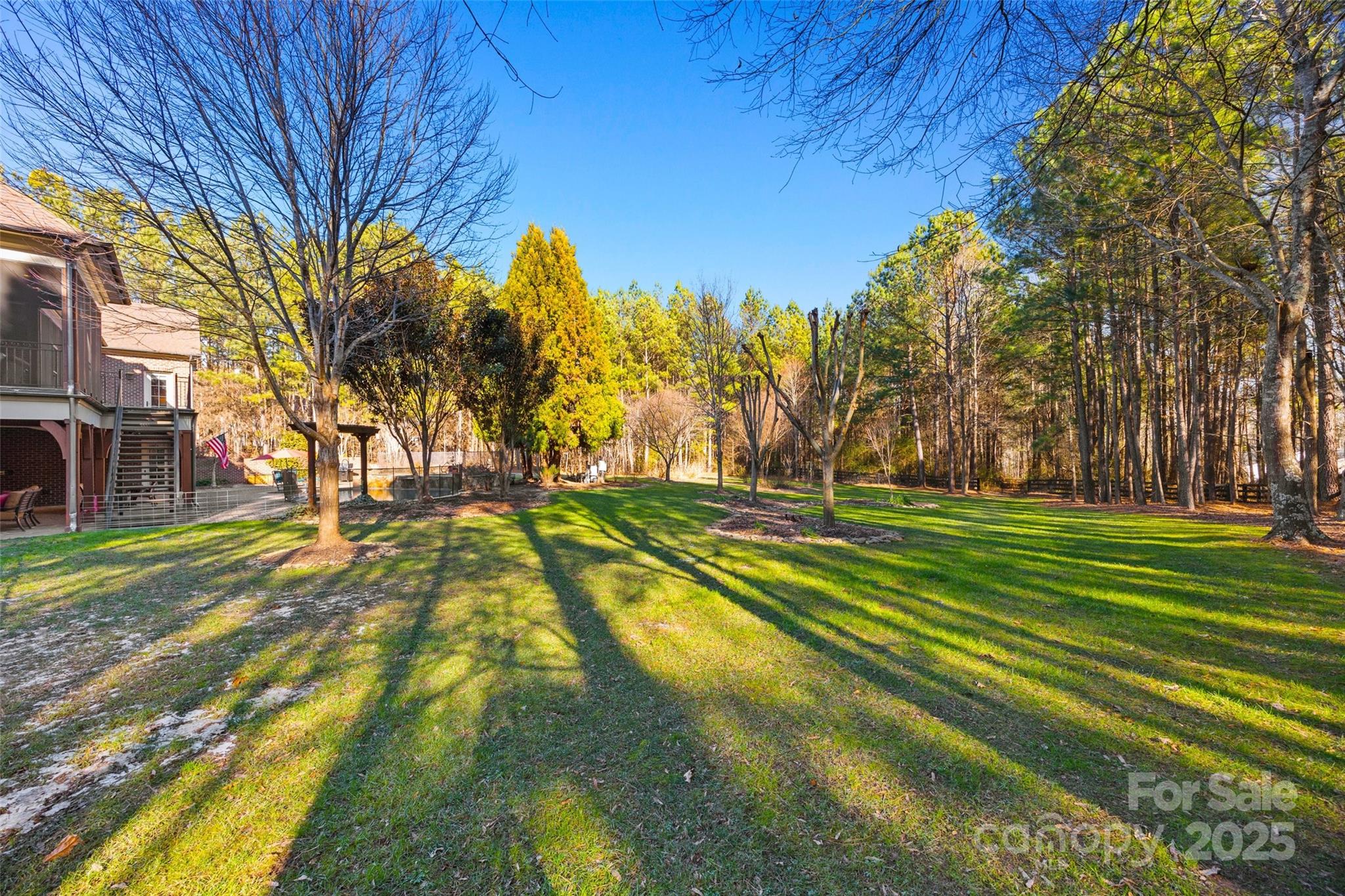 1024 State Rd S-46-181 York, SC 29745 - Photo 36 of 45 a view of yard with swimming pool and trees