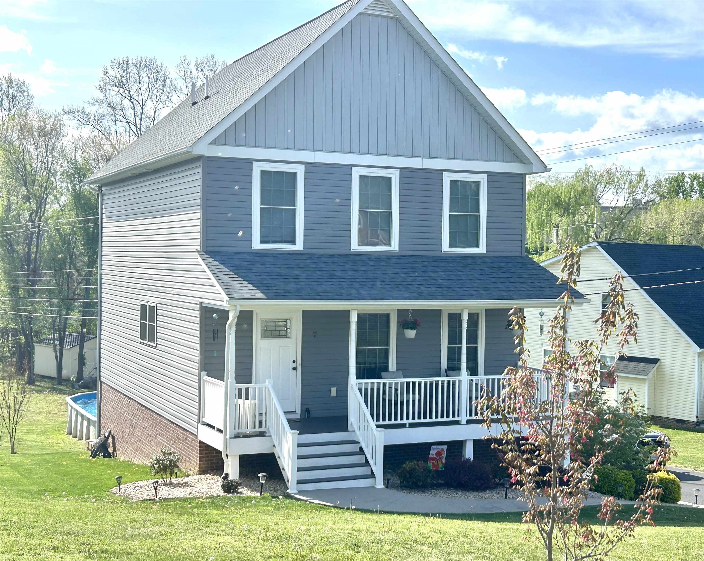 7 Rolla Mill Road Verona, VA 24482 - Photo 1 of 59 a view of a house with a yard and potted plants