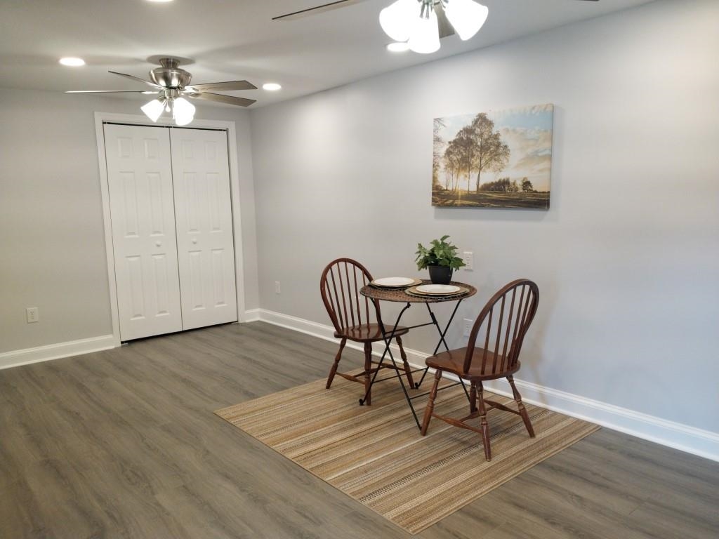 7 Rolla Mill Road Verona, VA 24482 - Photo 41 of 59 a view of a dining room with furniture and wooden floor