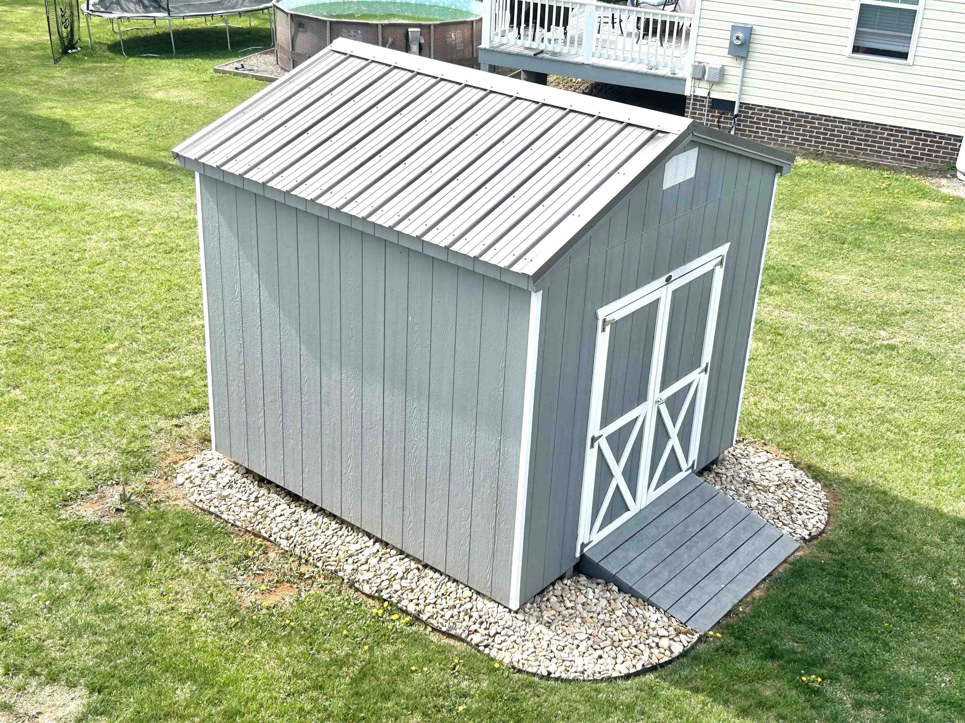 7 Rolla Mill Road Verona, VA 24482 - Photo 53 of 59 a view of a wooden deck front of house